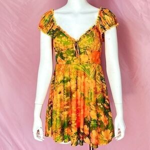🅽🅴🆆 𝗨𝗥𝗕𝗔𝗡 𝗢𝗨𝗧𝗙𝗜𝗧𝗧𝗘𝗥𝗦 floral summer dress, Medium
